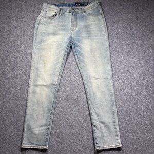 WXYZ Nomad Slim Straight Light Blue Men’s Jeans 34x30